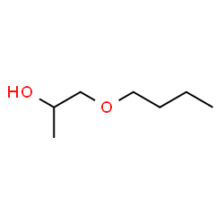 ChemSpider 2D Image | 1-Butoxy-2-propanol | C7H16O2