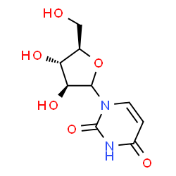 ChemSpider 2D Image | 1beta-D-Arabinofuranosyluracil | C9H12N2O6