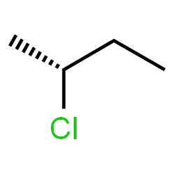 ChemSpider 2D Image | (2R)-2-Chlorobutane | C4H9Cl