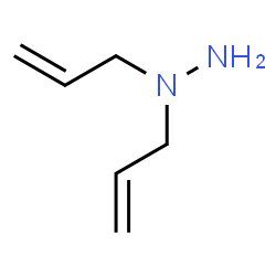 ChemSpider 2D Image | 1,1-Diallylhydrazine | C6H12N2