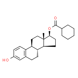 ChemSpider 2D Image | ESTRADIOL HEXAHYDROBENZOATE | C25H34O3