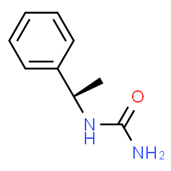 ChemSpider 2D Image | 1-[(1R)-1-Phenylethyl]urea | C9H12N2O