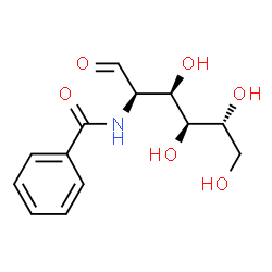 ChemSpider 2D Image | 2-(Benzoylamino)-2-deoxy-D-glucose | C13H17NO6