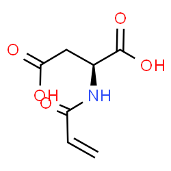 ChemSpider 2D Image | N-Acryloyl-L-aspartic acid | C7H9NO5