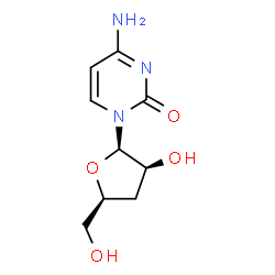 ChemSpider 2D Image | 1-(3-Deoxy-B-D-arabinofuranosyl)cytosine | C9H13N3O4