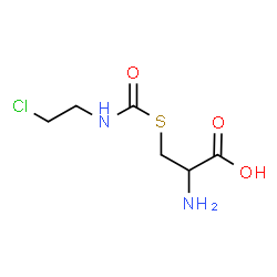 ChemSpider 2D Image | S-[(2-Chloroethyl)carbamoyl]cysteine | C6H11ClN2O3S