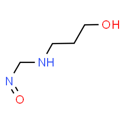 ChemSpider 2D Image | 3-[(Nitrosomethyl)amino]-1-propanol | C4H10N2O2