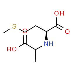 ChemSpider 2D Image | N-(1-Carboxyethyl)-L-methionine | C8H15NO4S