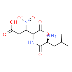 ChemSpider 2D Image | L-Leucyl-3-nitroglutamic acid | C11H19N3O7