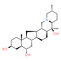 ChemSpider 2D Image | Zhebeinine | C27H45NO3