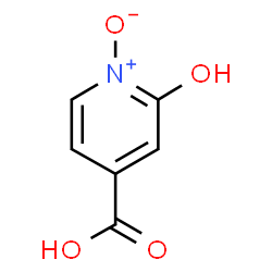 ChemSpider 2D Image | 2-Hydroxyisonicotinic acid 1-oxide | C6H5NO4