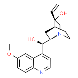 ChemSpider 2D Image | 3-Hydroxyquinine | C20H24N2O3