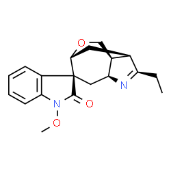 ChemSpider 2D Image | Gelsenicine | C19H22N2O3