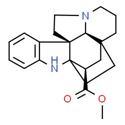 ChemSpider 2D Image | Methyl (3beta)-aspidofractinine-3-carboxylate | C21H26N2O2