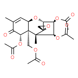 ChemSpider 2D Image | nivalenol tetraacetate | C23H28O11