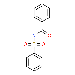 ChemSpider 2D Image | N-(Phenylsulfonyl)benzamide | C13H11NO3S