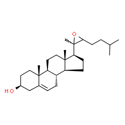 ChemSpider 2D Image | (3beta,20xi)-20,22-Epoxycholest-5-en-3-ol | C27H44O2