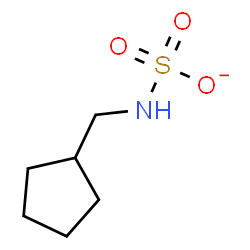 ChemSpider 2D Image | (Cyclopentylmethyl)sulfamate | C6H12NO3S