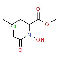 ChemSpider 2D Image | Methyl N-(chloroacetyl)-N-hydroxyleucinate | C9H16ClNO4