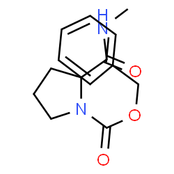 ChemSpider 2D Image | Benzyloxycarbonyl-proline N-methylamide | C14H18N2O3