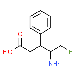 ChemSpider 2D Image | 4-Amino-5-fluoro-3-phenylpentanoic acid | C11H14FNO2