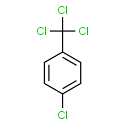ChemSpider 2D Image | p-Chlorobenzotrichloride | C7H4Cl4