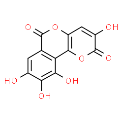 ChemSpider 2D Image | Galloflavin | C12H6O8