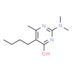 ChemSpider 2D Image | Dimethirimol | C11H19N3O