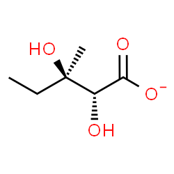 ChemSpider 2D Image | 4,5-Dideoxy-3-C-methyl-D-erythro-pentonate | C6H11O4