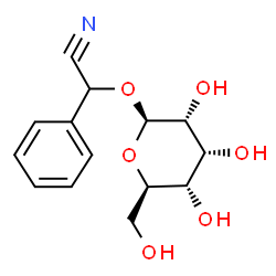 ChemSpider 2D Image | (beta-D-Allopyranosyloxy)(phenyl)acetonitrile | C14H17NO6