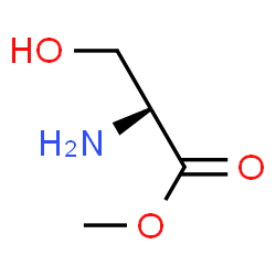 ChemSpider 2D Image | Methyl L-serinate | C4H9NO3