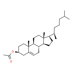 ChemSpider 2D Image | (-)-Cholesteryl acetate | C29H48O2