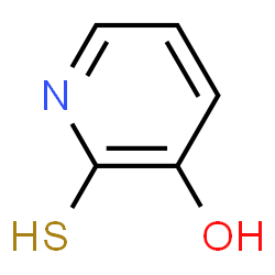 ChemSpider 2D Image | 2-MERCAPTO-3-PYRIDINOL | C5H5NOS