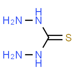ChemSpider 2D Image | Thiocarbohydrazide | CH6N4S