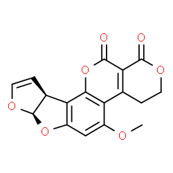 ChemSpider 2D Image | Aflatoxin G1 | C17H12O7