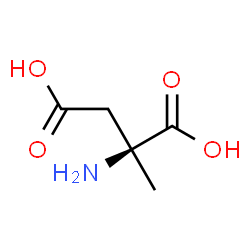 ChemSpider 2D Image | 2-Methyl-L-aspartic acid | C5H9NO4