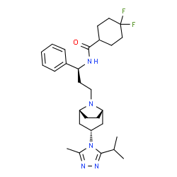 ChemSpider 2D Image | Maraviroc | C29H41F2N5O
