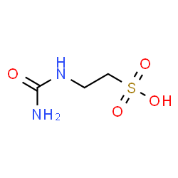 ChemSpider 2D Image | 2-(Carbamoylamino)ethanesulfonic acid | C3H8N2O4S
