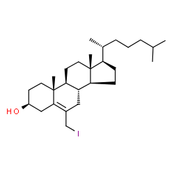 ChemSpider 2D Image | 6-iodomethylcholesterol | C28H47IO