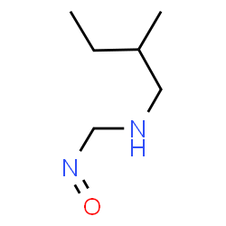 ChemSpider 2D Image | 2-Methyl-N-(nitrosomethyl)-1-butanamine | C6H14N2O
