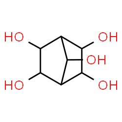 ChemSpider 2D Image | Bicyclo[2.2.1]heptane-2,3,5,6,7-pentol | C7H12O5