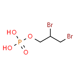 ChemSpider 2D Image | MONO(2,3-DIBROMOPROPYL) PHOSPHATE | C3H7Br2O4P