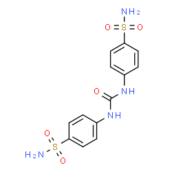 ChemSpider 2D Image | 4,4'-(Carbonyldiimino)dibenzenesulfonamide | C13H14N4O5S2