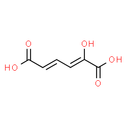 ChemSpider 2D Image | (2Z,4E)-2-hydroxymuconic acid | C6H6O5