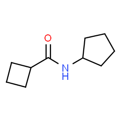 ChemSpider 2D Image | CYCLOBUTYL(CYCLOPENTYL)FORMAMIDE | C10H17NO