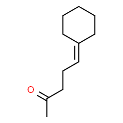 ChemSpider 2D Image | 5-Cyclohexylidene-2-pentanone | C11H18O