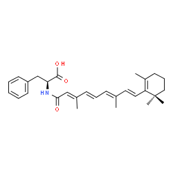 ChemSpider 2D Image | N-Retinoyl-dl-phenylalanine | C29H37NO3