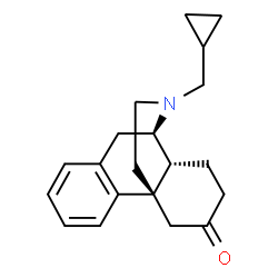 ChemSpider 2D Image | 17-(Cyclopropylmethyl)morphinan-6-one | C20H25NO