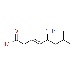 ChemSpider 2D Image | 5-Amino-7-methyl-3-octenoic acid | C9H17NO2