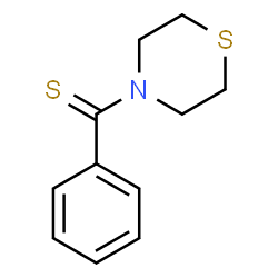 ChemSpider 2D Image | Phenyl(4-thiomorpholinyl)methanethione | C11H13NS2